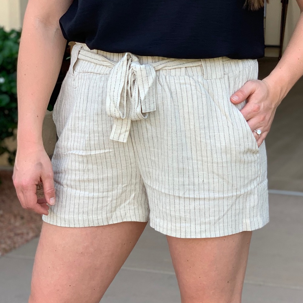 Pin Strip Shorts- Brand New